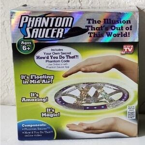 Phantom Saucer Illusion Toy